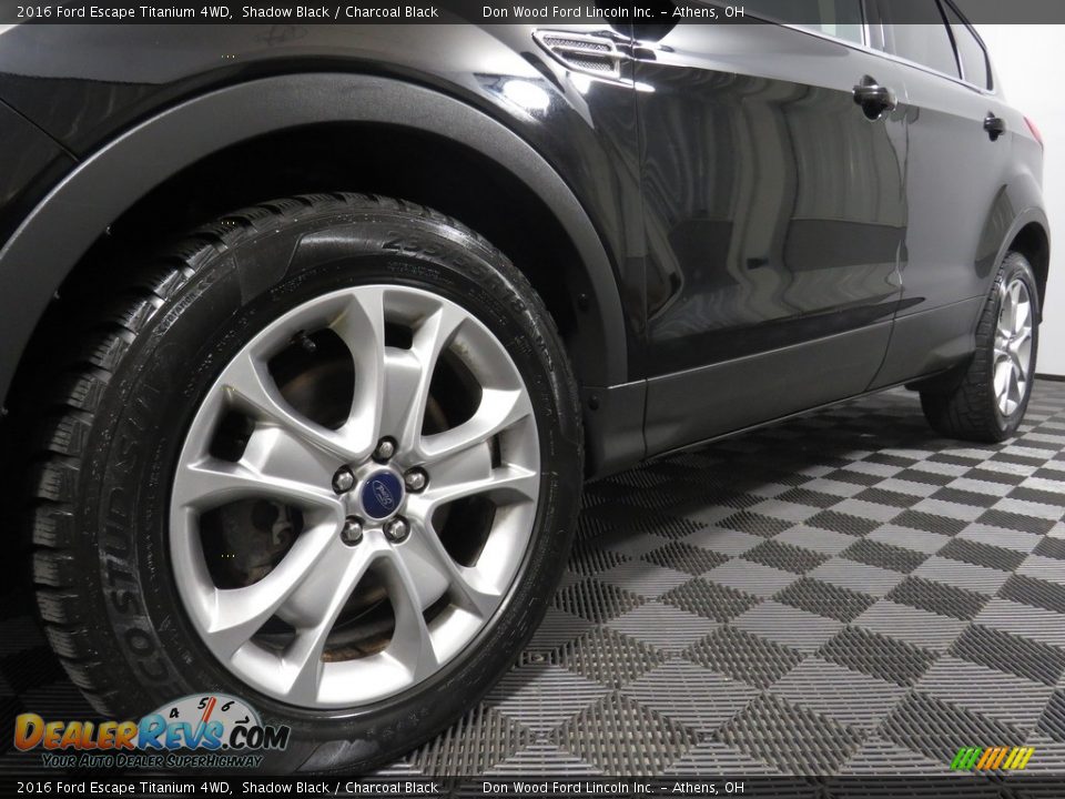 2016 Ford Escape Titanium 4WD Shadow Black / Charcoal Black Photo #8