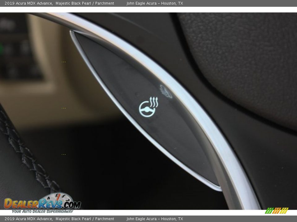 2019 Acura MDX Advance Majestic Black Pearl / Parchment Photo #36
