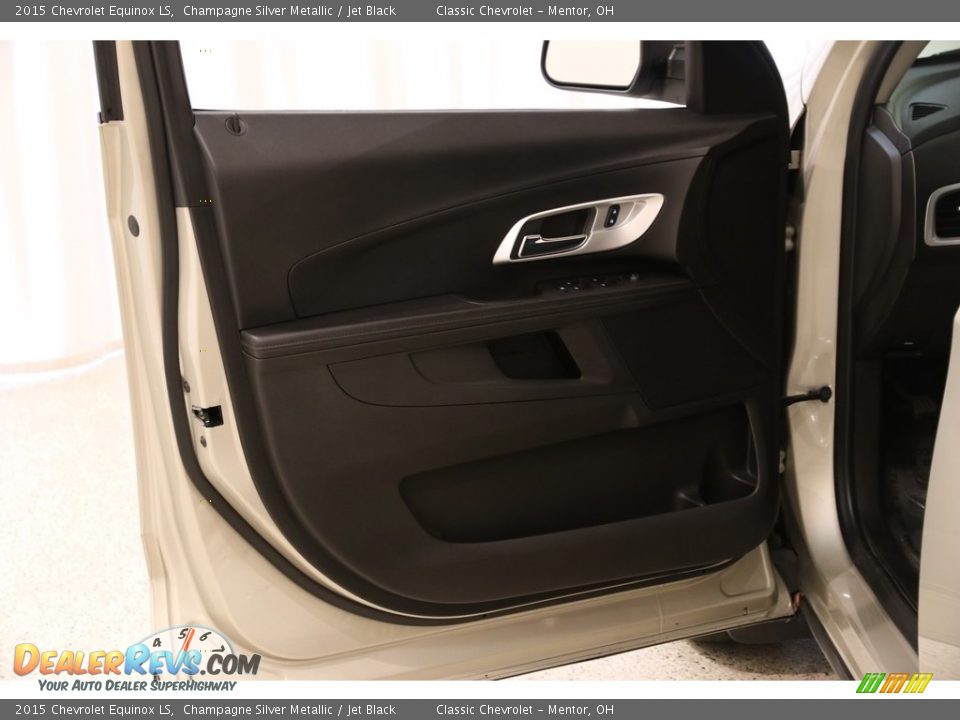 2015 Chevrolet Equinox LS Champagne Silver Metallic / Jet Black Photo #4