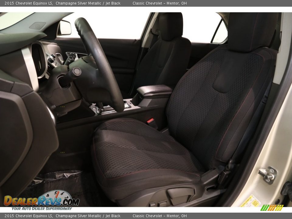 2015 Chevrolet Equinox LS Champagne Silver Metallic / Jet Black Photo #5