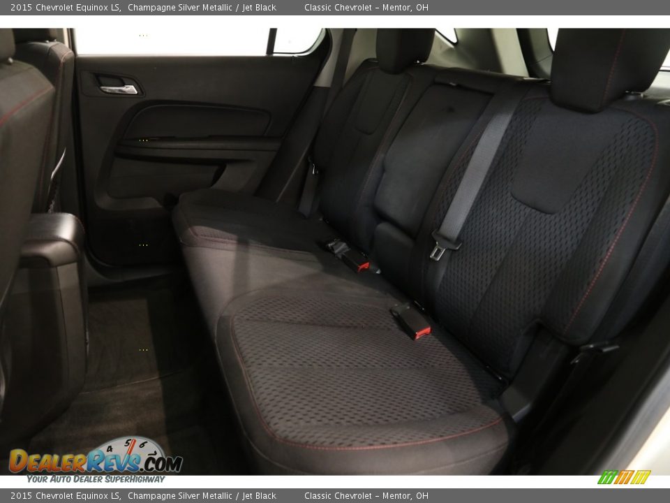 2015 Chevrolet Equinox LS Champagne Silver Metallic / Jet Black Photo #14