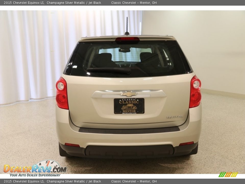 2015 Chevrolet Equinox LS Champagne Silver Metallic / Jet Black Photo #15