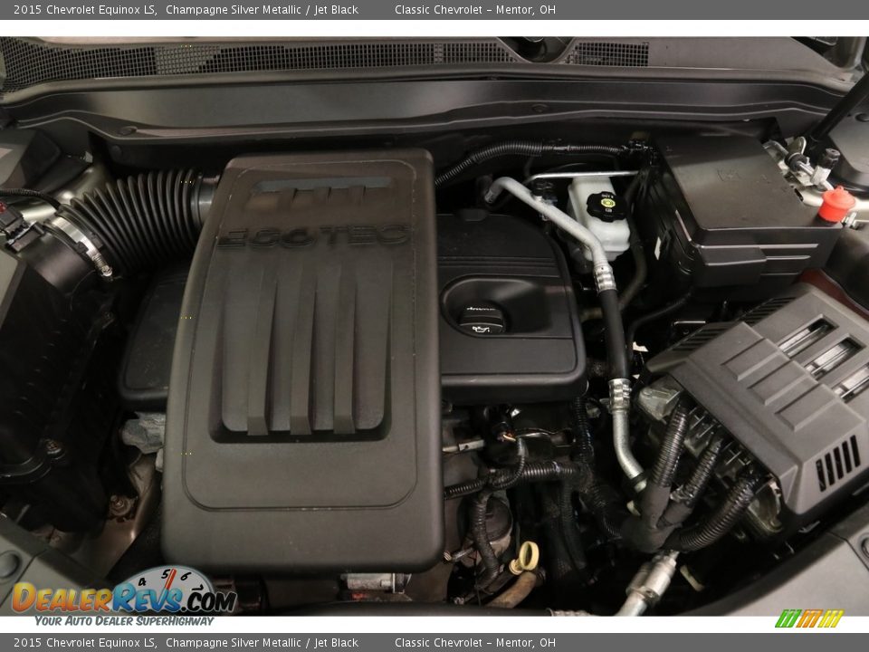 2015 Chevrolet Equinox LS Champagne Silver Metallic / Jet Black Photo #16