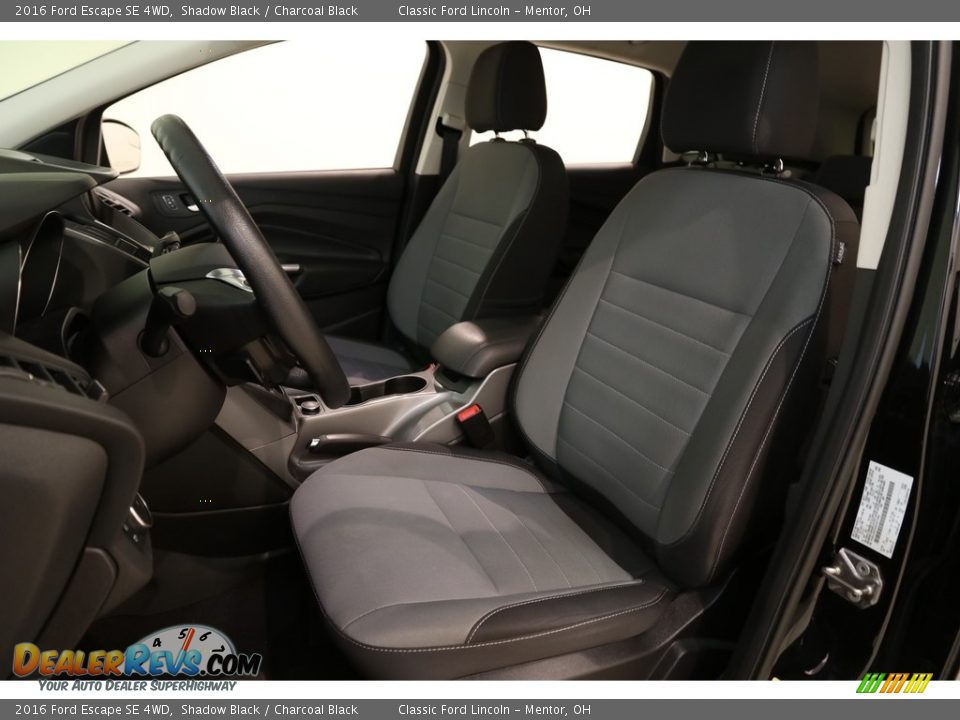 2016 Ford Escape SE 4WD Shadow Black / Charcoal Black Photo #6