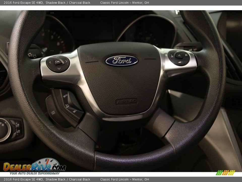 2016 Ford Escape SE 4WD Shadow Black / Charcoal Black Photo #7