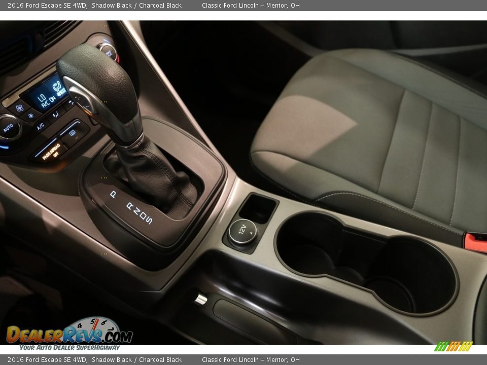 2016 Ford Escape SE 4WD Shadow Black / Charcoal Black Photo #15