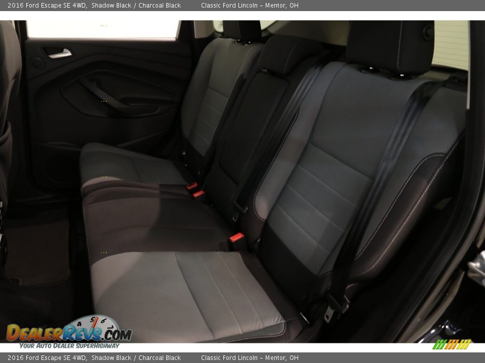 2016 Ford Escape SE 4WD Shadow Black / Charcoal Black Photo #18