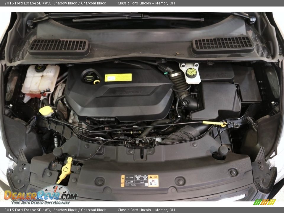 2016 Ford Escape SE 4WD Shadow Black / Charcoal Black Photo #20