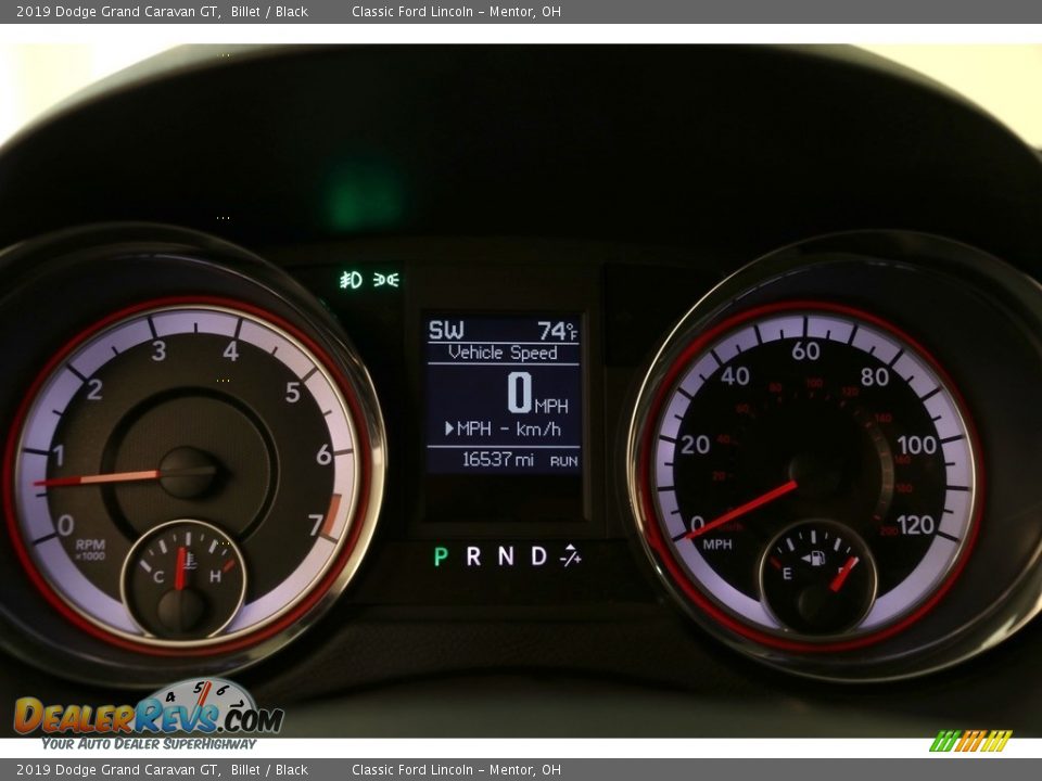 2019 Dodge Grand Caravan GT Billet / Black Photo #7