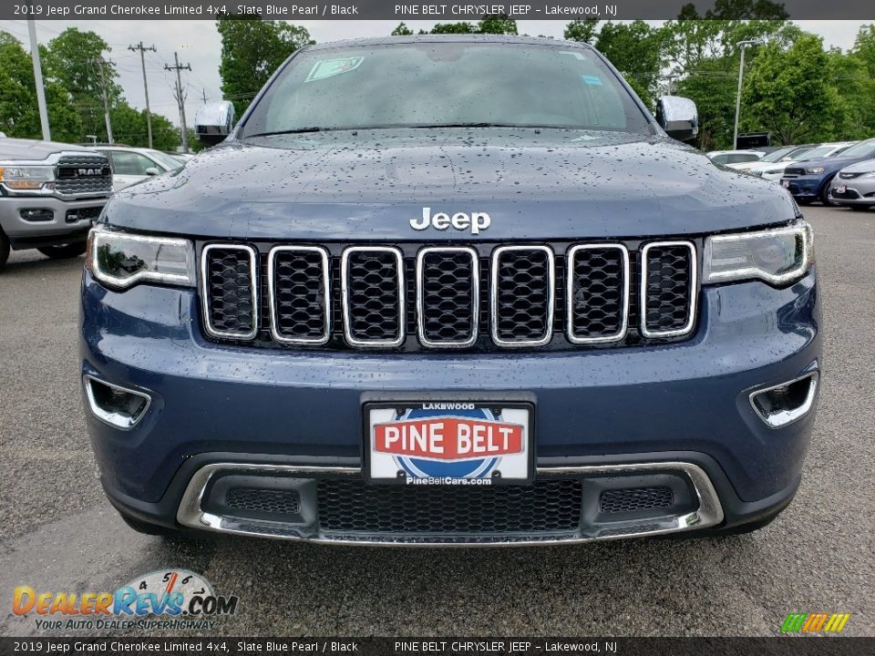 2019 Jeep Grand Cherokee Limited 4x4 Slate Blue Pearl / Black Photo #2