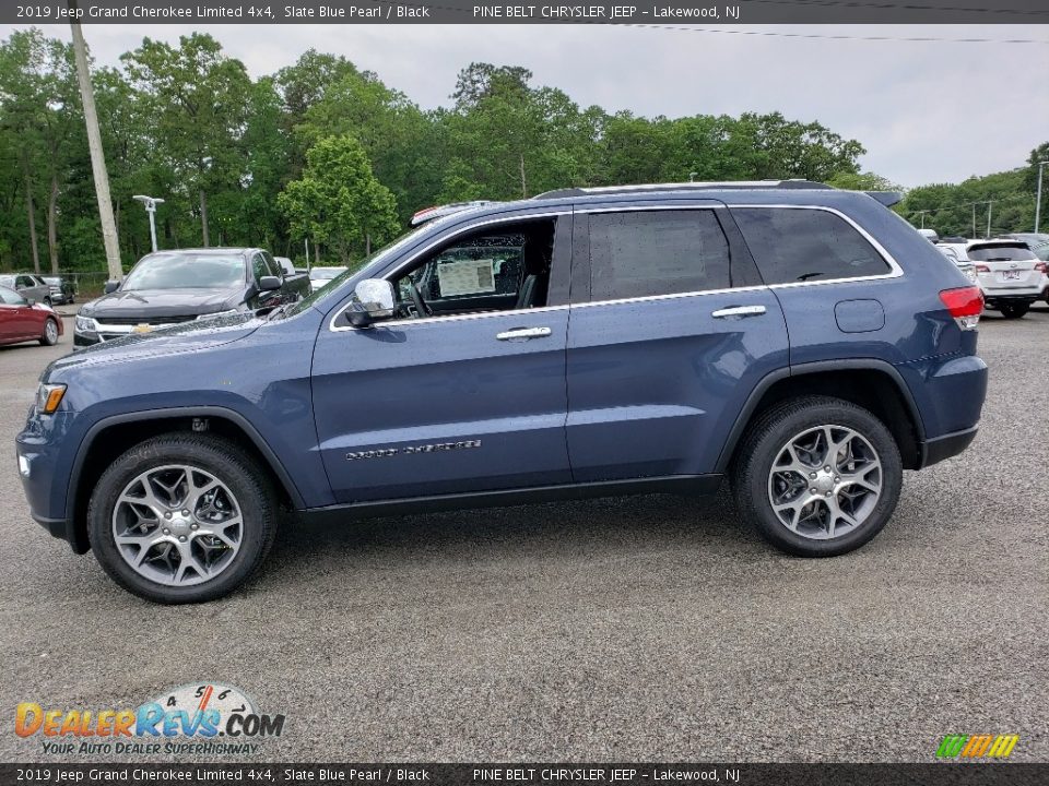 2019 Jeep Grand Cherokee Limited 4x4 Slate Blue Pearl / Black Photo #3