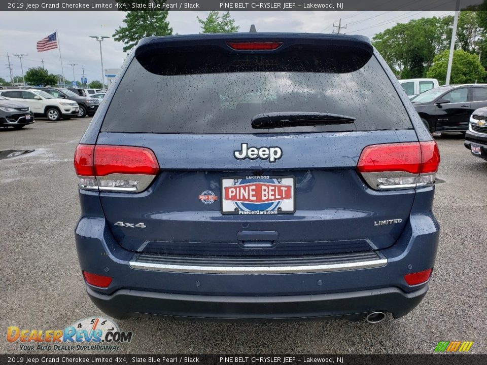 2019 Jeep Grand Cherokee Limited 4x4 Slate Blue Pearl / Black Photo #5