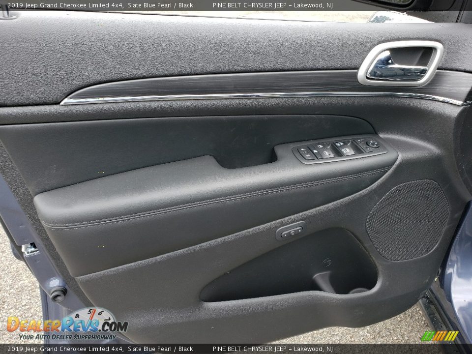 2019 Jeep Grand Cherokee Limited 4x4 Slate Blue Pearl / Black Photo #8