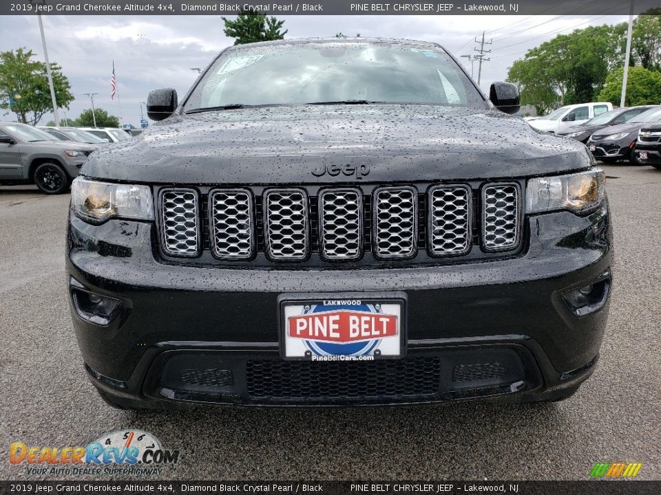 2019 Jeep Grand Cherokee Altitude 4x4 Diamond Black Crystal Pearl / Black Photo #2