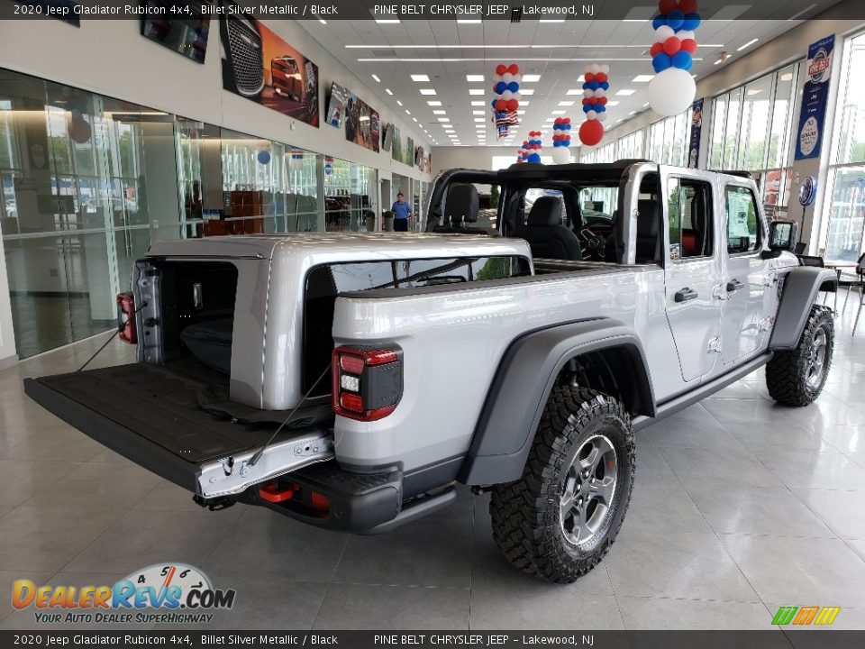 Billet Silver Metallic 2020 Jeep Gladiator Rubicon 4x4 Photo #4