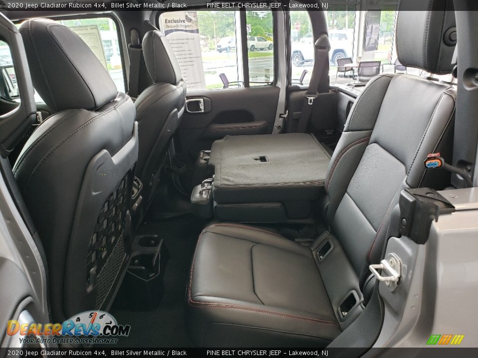 Rear Seat of 2020 Jeep Gladiator Rubicon 4x4 Photo #6