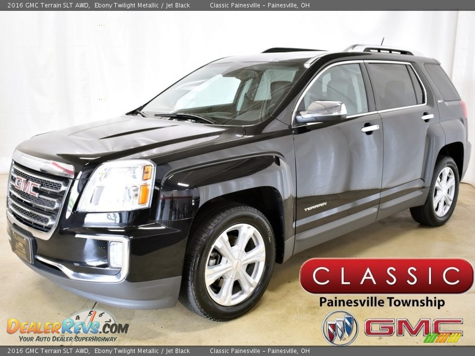 2016 GMC Terrain SLT AWD Ebony Twilight Metallic / Jet Black Photo #1