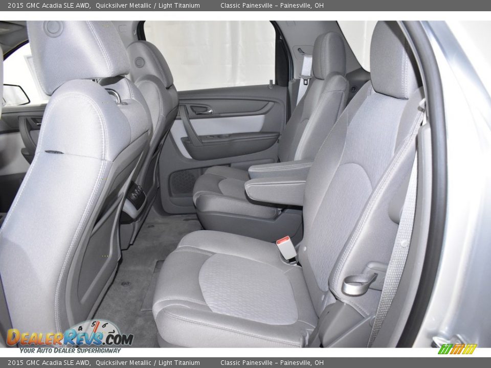 2015 GMC Acadia SLE AWD Quicksilver Metallic / Light Titanium Photo #9
