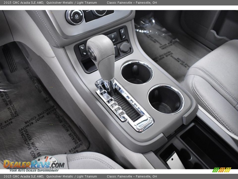 2015 GMC Acadia SLE AWD Quicksilver Metallic / Light Titanium Photo #15