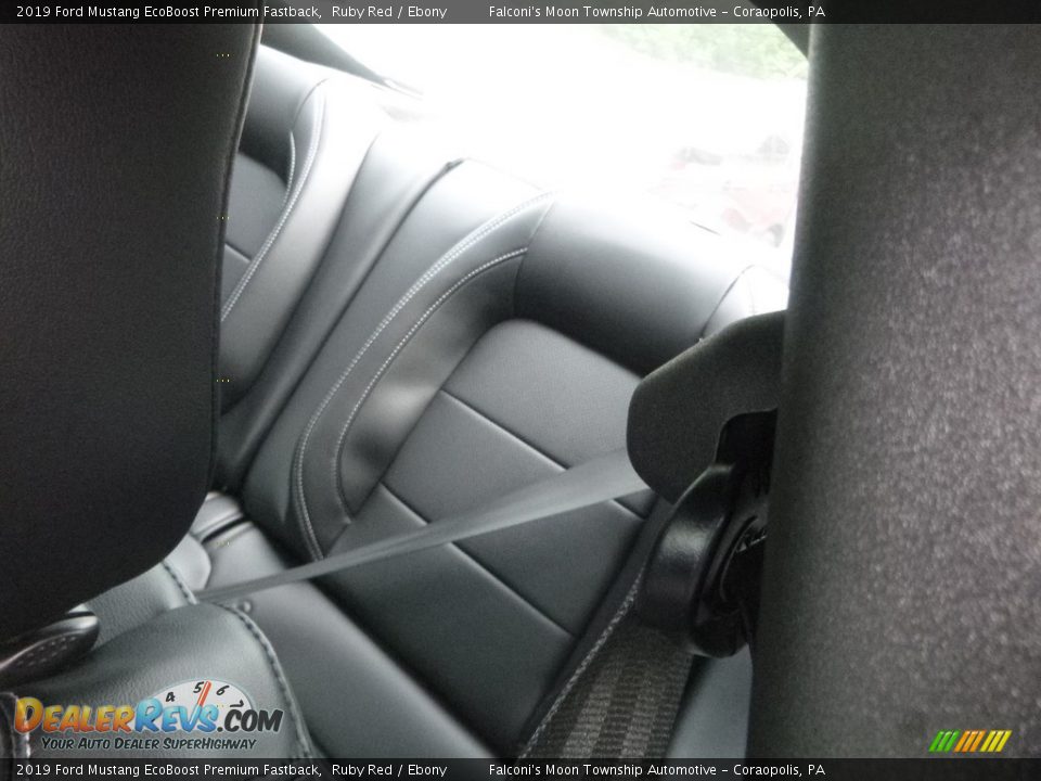 2019 Ford Mustang EcoBoost Premium Fastback Ruby Red / Ebony Photo #8