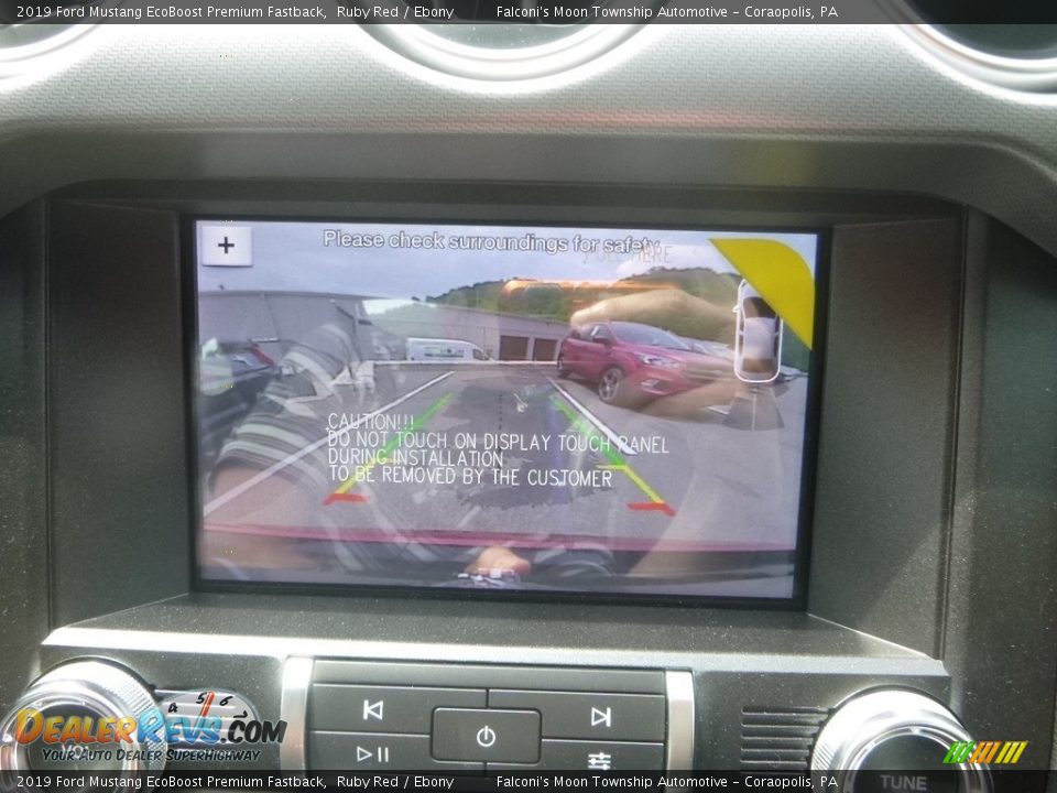 2019 Ford Mustang EcoBoost Premium Fastback Ruby Red / Ebony Photo #15