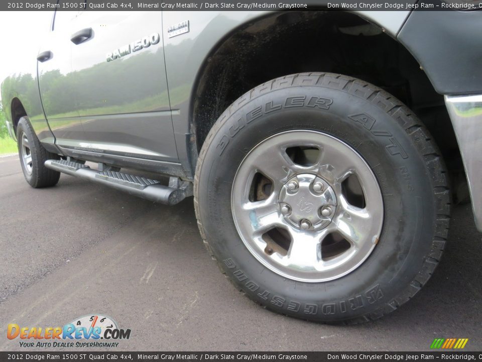 2012 Dodge Ram 1500 ST Quad Cab 4x4 Mineral Gray Metallic / Dark Slate Gray/Medium Graystone Photo #2
