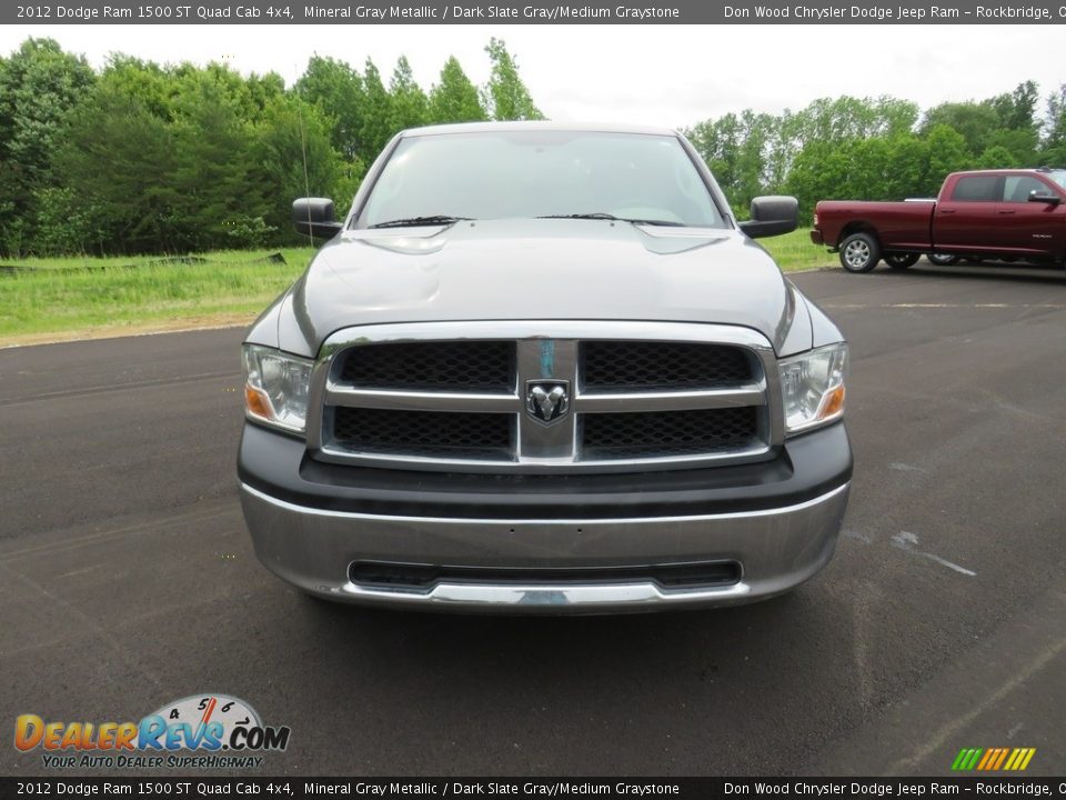 2012 Dodge Ram 1500 ST Quad Cab 4x4 Mineral Gray Metallic / Dark Slate Gray/Medium Graystone Photo #4