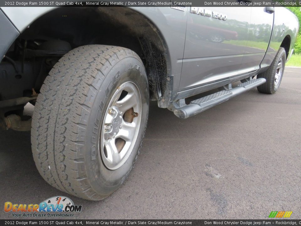 2012 Dodge Ram 1500 ST Quad Cab 4x4 Mineral Gray Metallic / Dark Slate Gray/Medium Graystone Photo #8