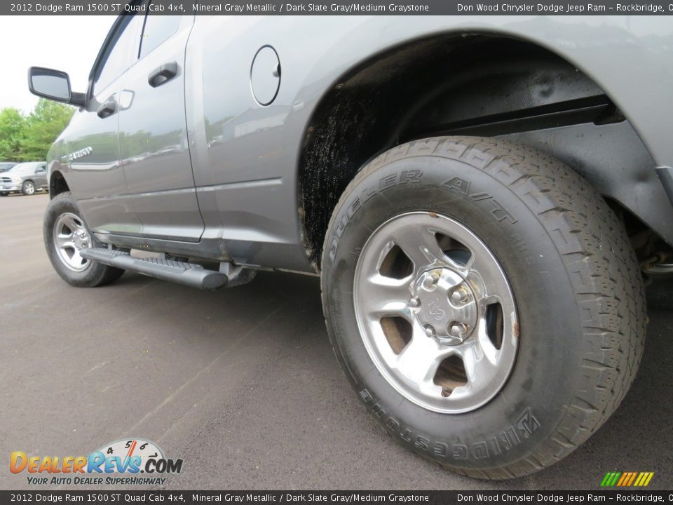 2012 Dodge Ram 1500 ST Quad Cab 4x4 Mineral Gray Metallic / Dark Slate Gray/Medium Graystone Photo #9