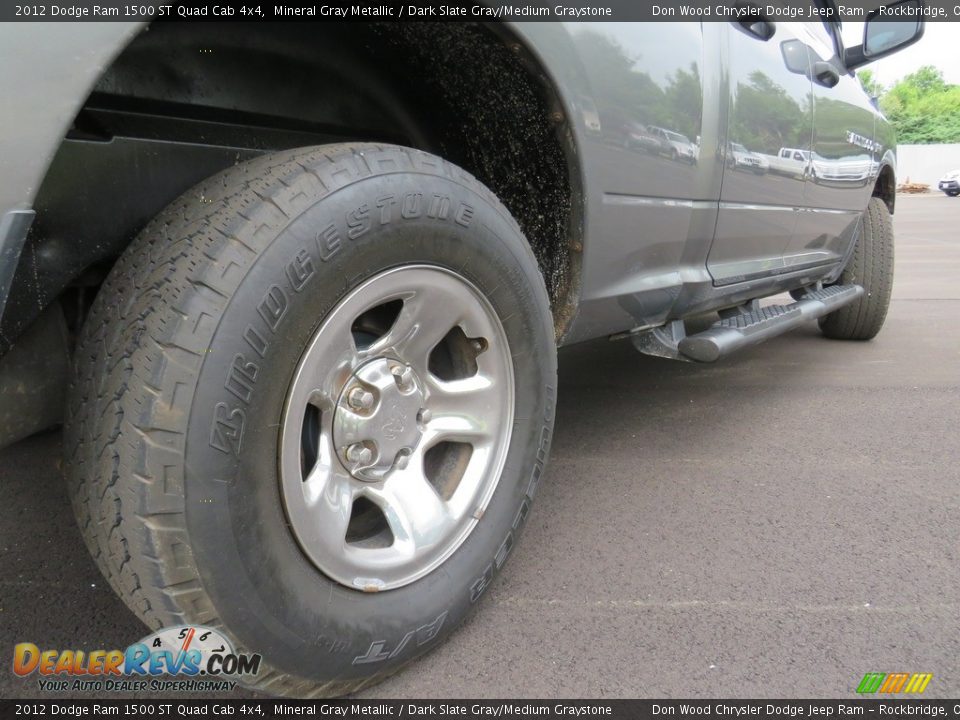 2012 Dodge Ram 1500 ST Quad Cab 4x4 Mineral Gray Metallic / Dark Slate Gray/Medium Graystone Photo #15