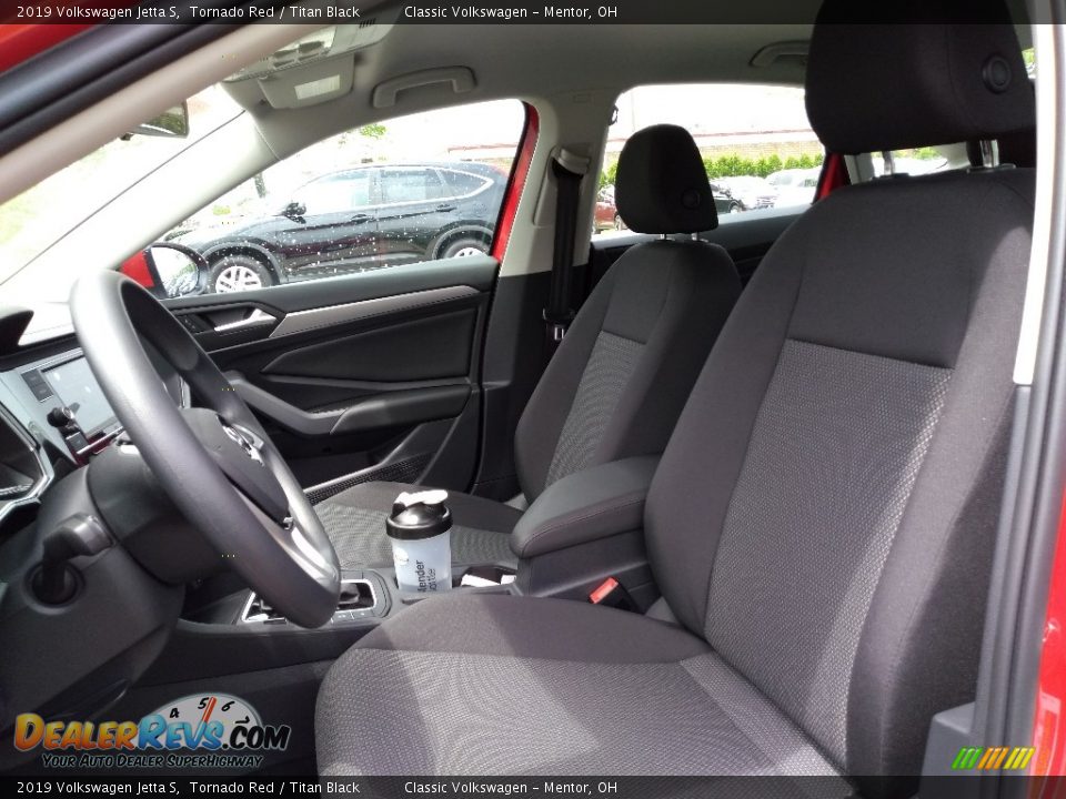 2019 Volkswagen Jetta S Tornado Red / Titan Black Photo #3