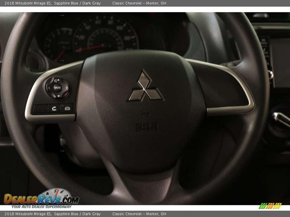 2018 Mitsubishi Mirage ES Steering Wheel Photo #6