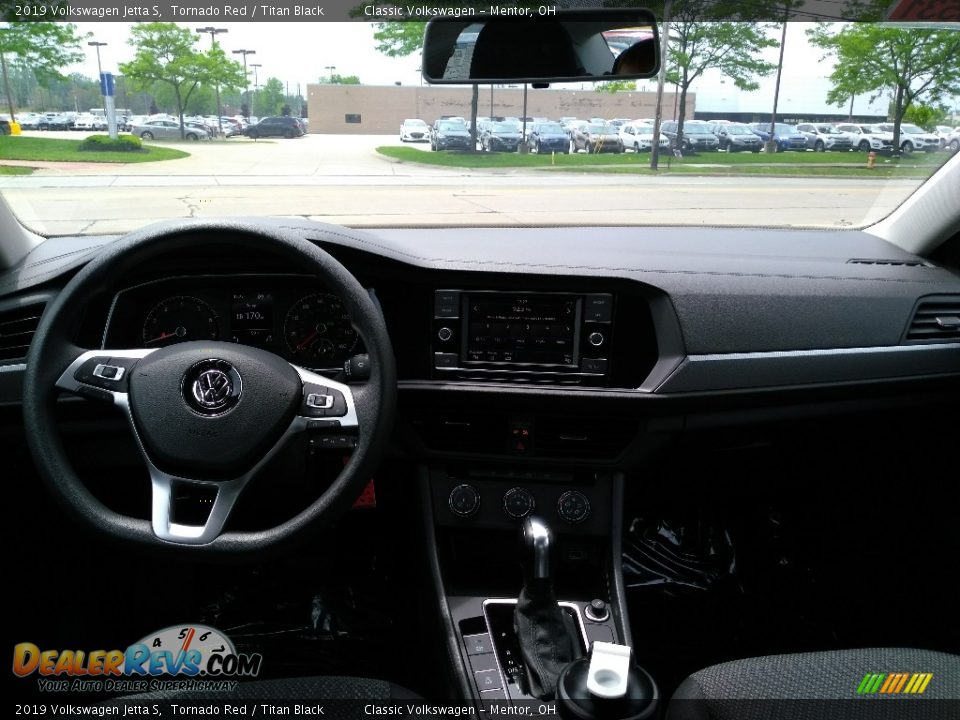 2019 Volkswagen Jetta S Tornado Red / Titan Black Photo #4