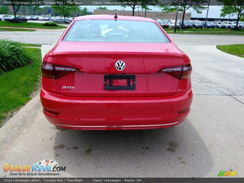 2019 Volkswagen Jetta S Tornado Red / Titan Black Photo #5