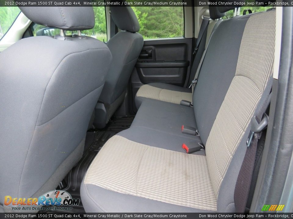 2012 Dodge Ram 1500 ST Quad Cab 4x4 Mineral Gray Metallic / Dark Slate Gray/Medium Graystone Photo #23