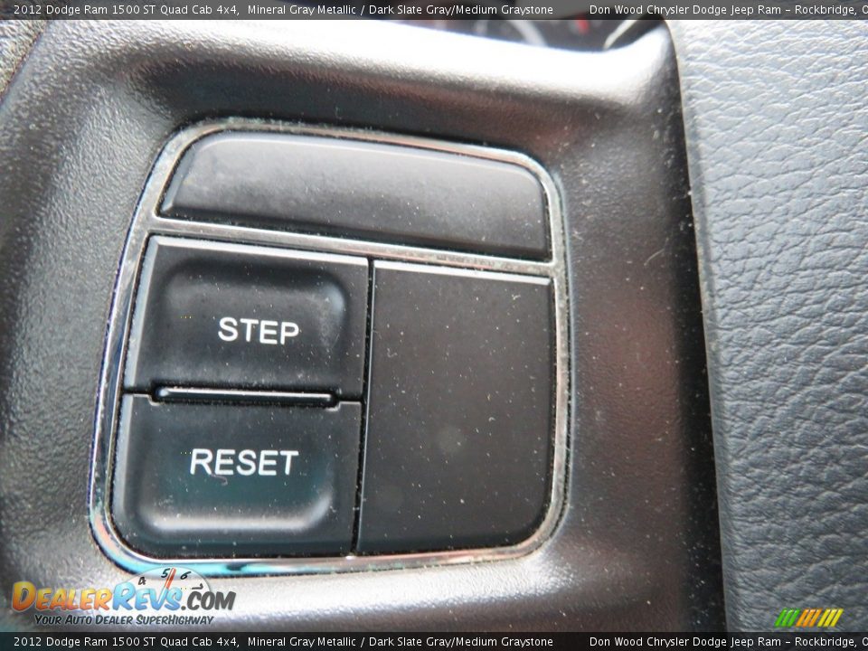 2012 Dodge Ram 1500 ST Quad Cab 4x4 Mineral Gray Metallic / Dark Slate Gray/Medium Graystone Photo #34