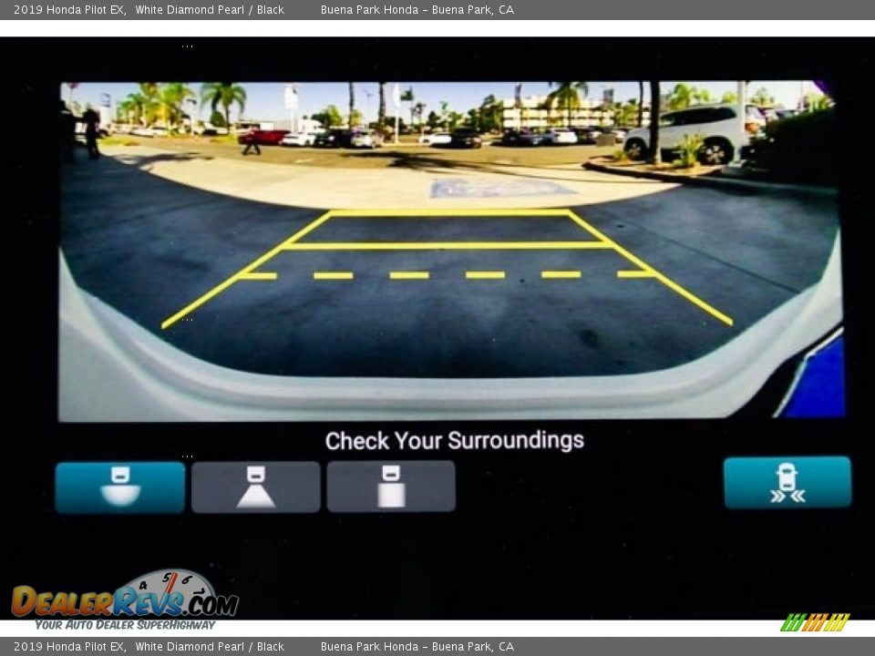 2019 Honda Pilot EX White Diamond Pearl / Black Photo #15