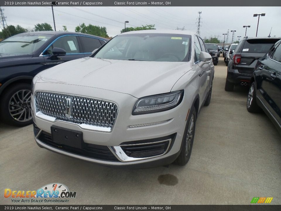 2019 Lincoln Nautilus Select Ceramic Pearl / Cappuccino Photo #1