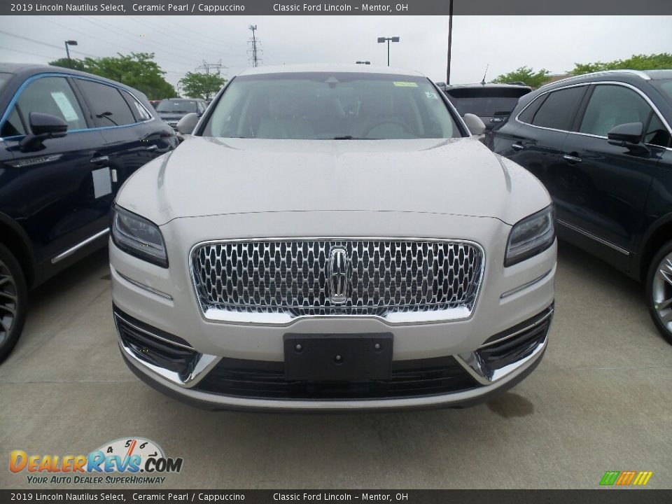 2019 Lincoln Nautilus Select Ceramic Pearl / Cappuccino Photo #2