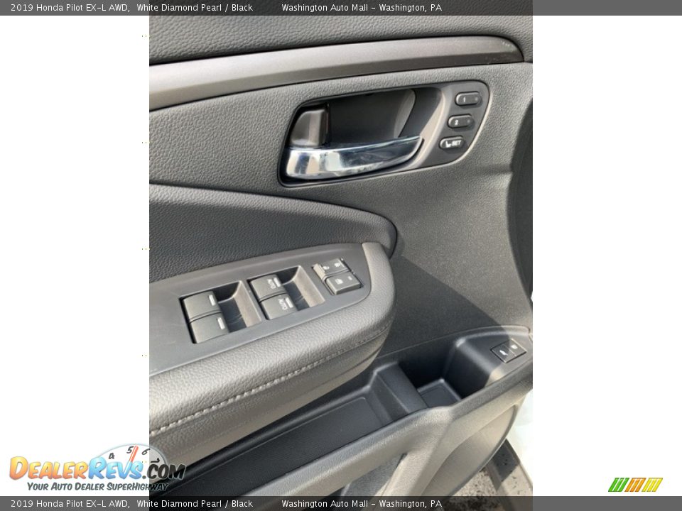 2019 Honda Pilot EX-L AWD White Diamond Pearl / Black Photo #11