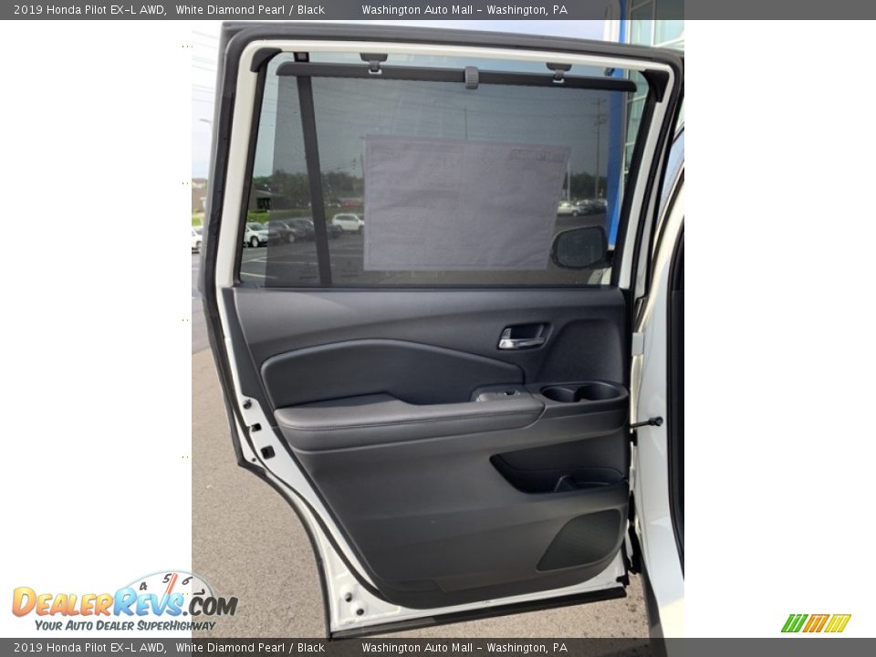 2019 Honda Pilot EX-L AWD White Diamond Pearl / Black Photo #16