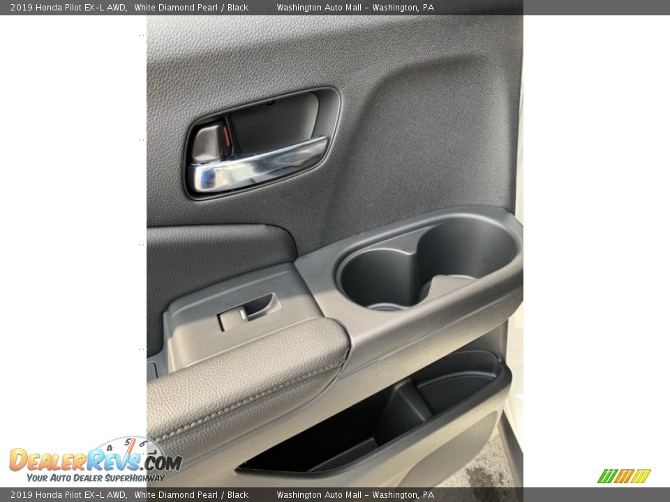 2019 Honda Pilot EX-L AWD White Diamond Pearl / Black Photo #17