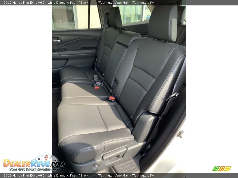 2019 Honda Pilot EX-L AWD White Diamond Pearl / Black Photo #18