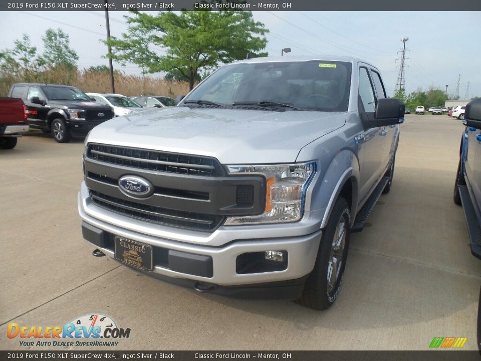 2019 Ford F150 XLT SuperCrew 4x4 Ingot Silver / Black Photo #1