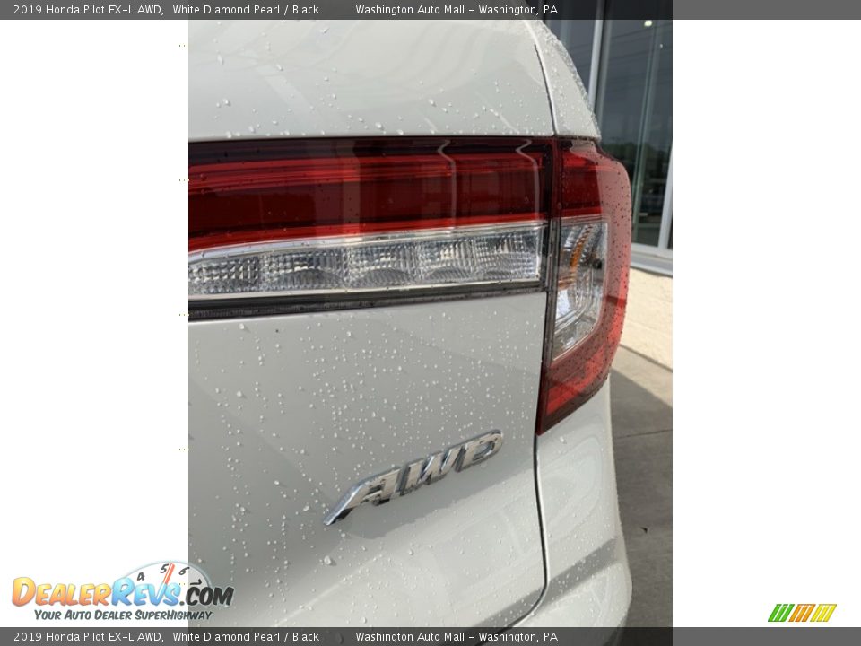2019 Honda Pilot EX-L AWD White Diamond Pearl / Black Photo #25