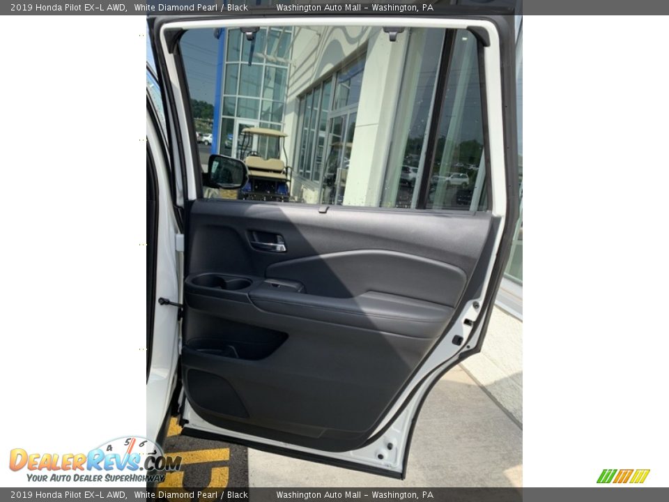 2019 Honda Pilot EX-L AWD White Diamond Pearl / Black Photo #26