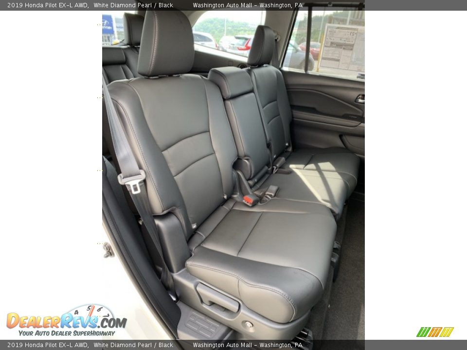 2019 Honda Pilot EX-L AWD White Diamond Pearl / Black Photo #27