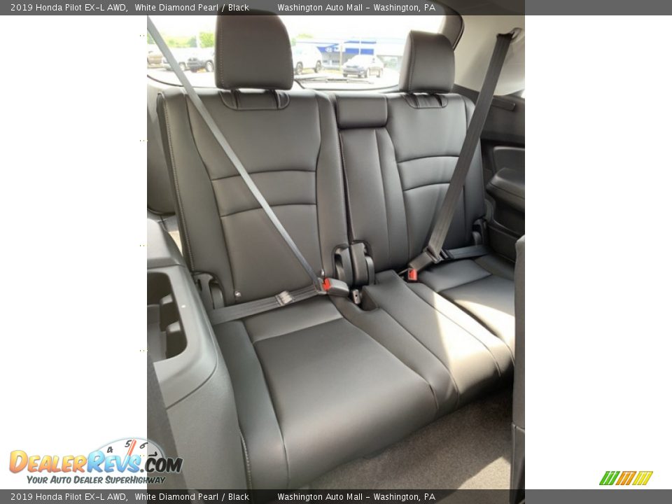 2019 Honda Pilot EX-L AWD White Diamond Pearl / Black Photo #29