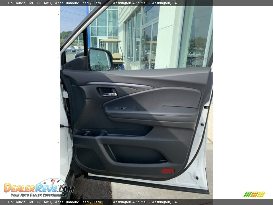 2019 Honda Pilot EX-L AWD White Diamond Pearl / Black Photo #31