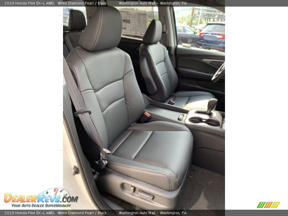 2019 Honda Pilot EX-L AWD White Diamond Pearl / Black Photo #32